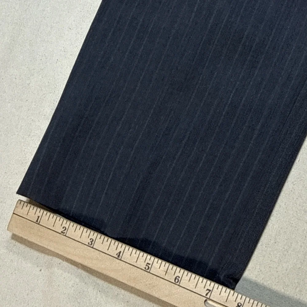 Jos. A. Bank Joseph Slim Fit Suit 41R W32 L31 Charcoal Grey Pinstripe 100% Wool